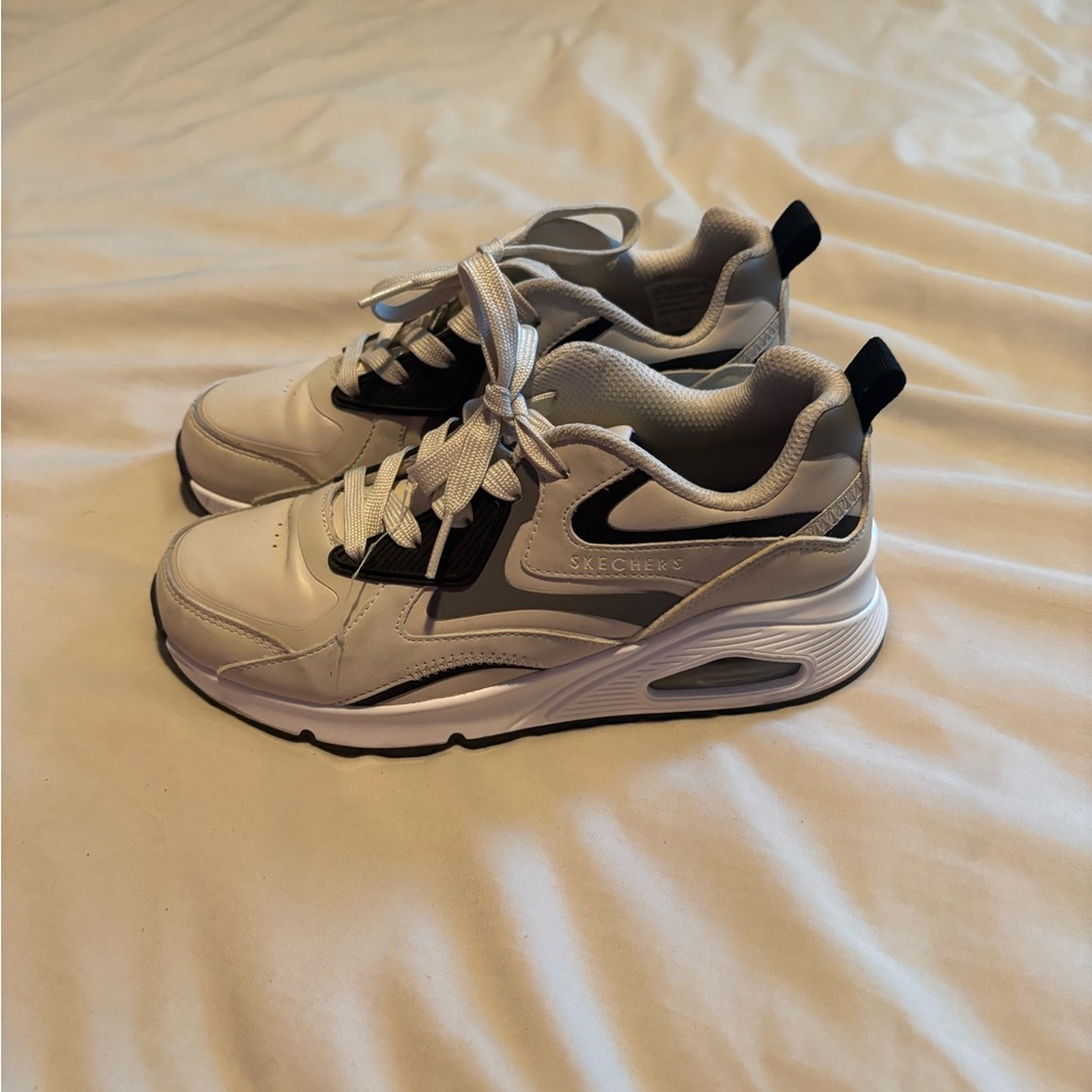 Skechers Kids' Black and White Sneakers